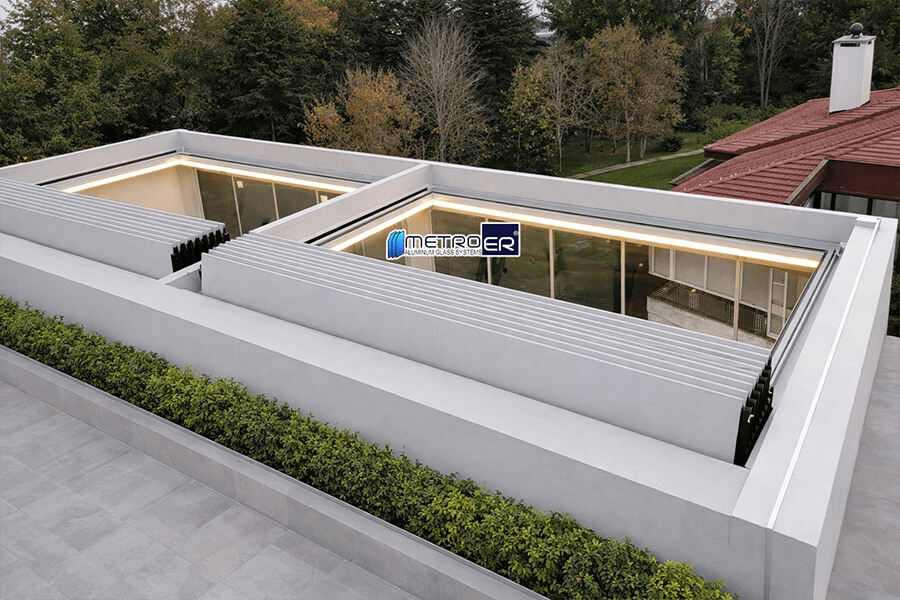 Wintergarten-Projekt für eine Villa in Avcilar